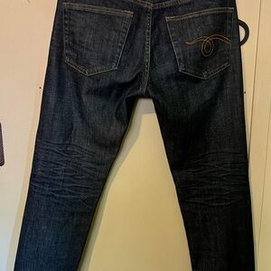 R13 women’s Slim Fit Jeans - Dark Indigo